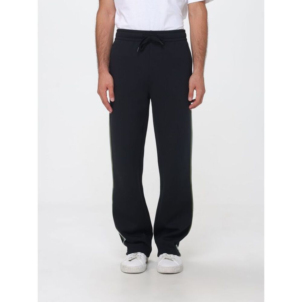 Paul Smith Men Paul Smith Organic Cotton Blend Joggers With Drawstring Waist